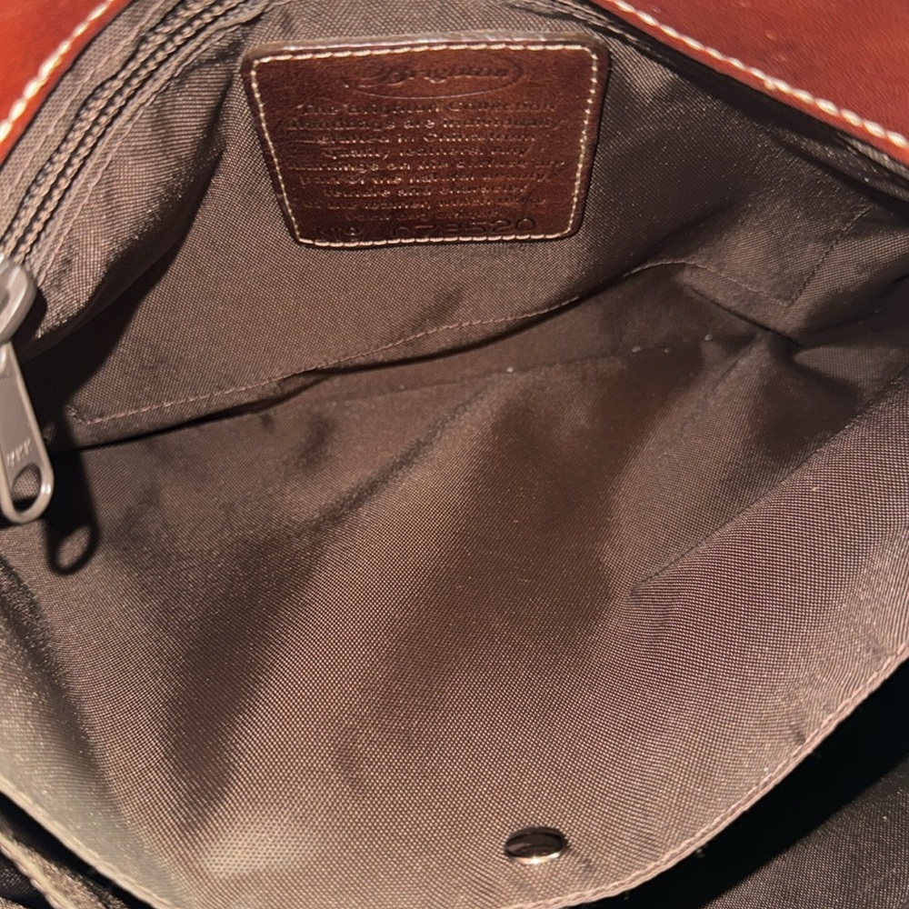 Brighton Vintage Tweed and Leather Satchel - Picture 8 of 13
